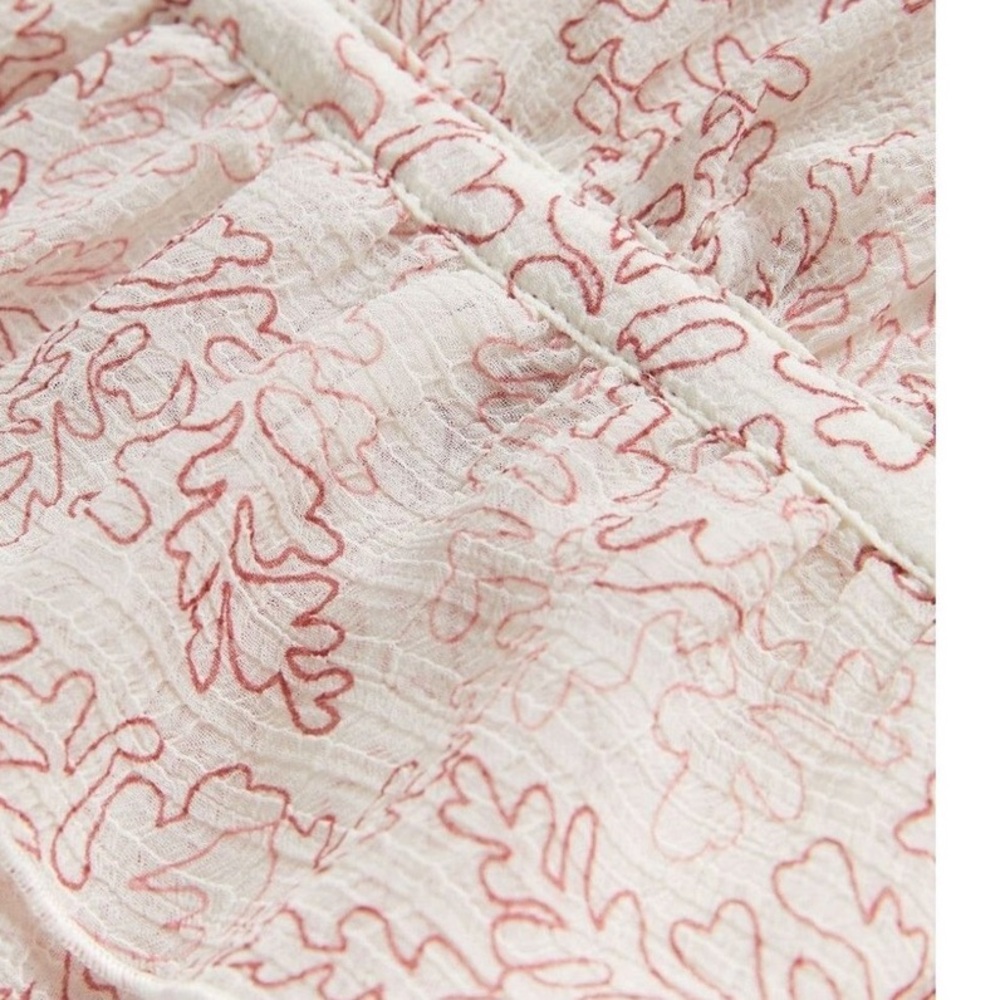 Ted Baker Evelyna Printed Texture Mini Dress Ted size 3/ US 6/8 - Picture 6 of 14